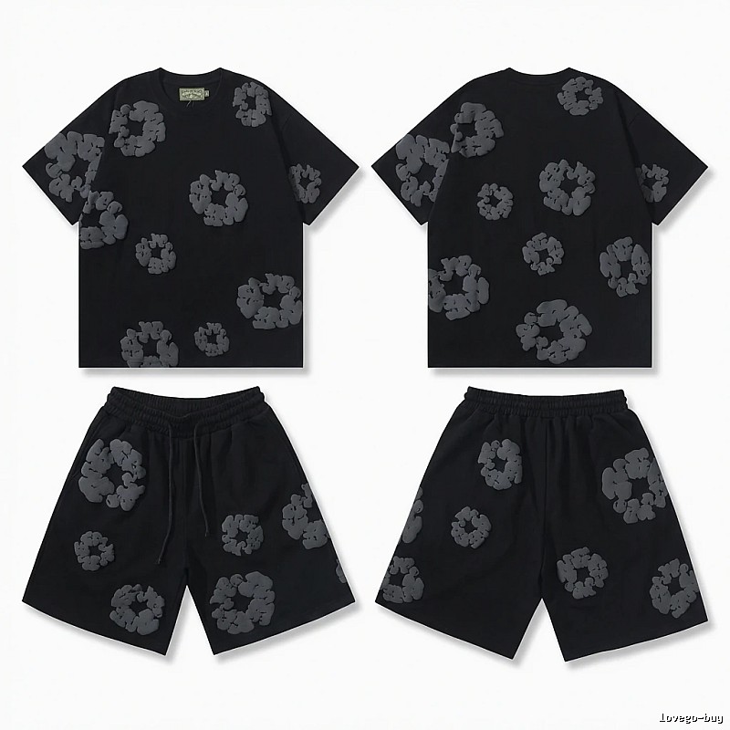 DENIM TEARS Printed Casual Black Suit