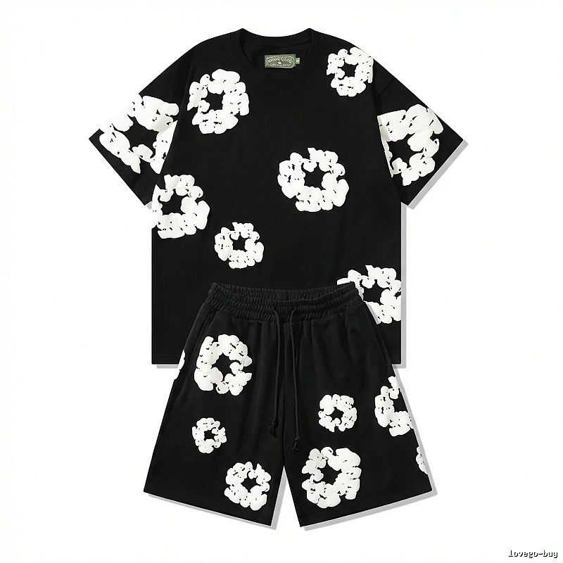 DENIM TEARS Printed Casual Style Set