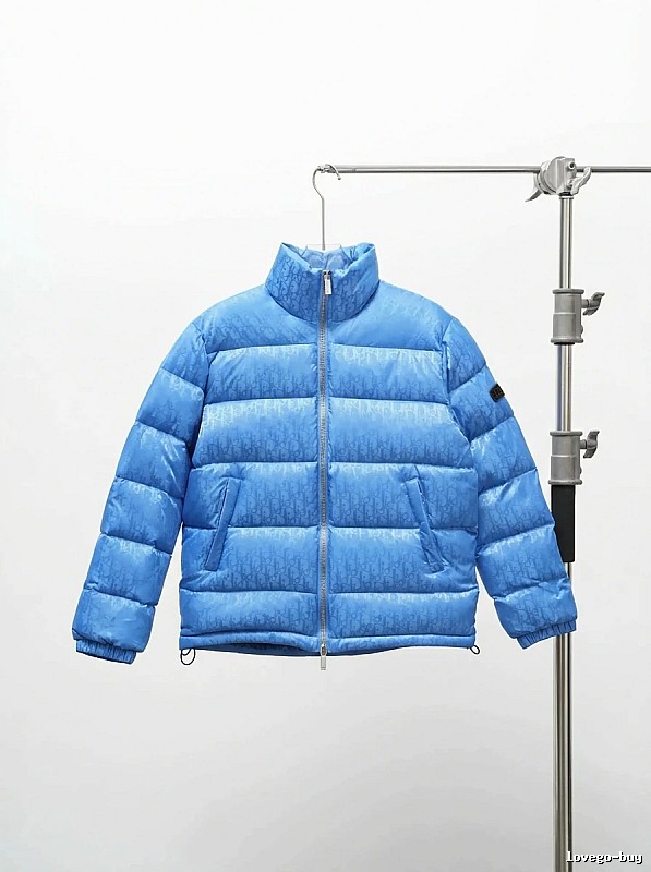 Dior down jacket fashion style blue