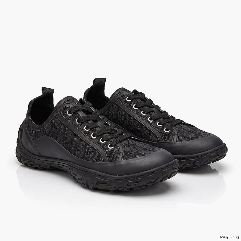 Dior retro-style black sneakers