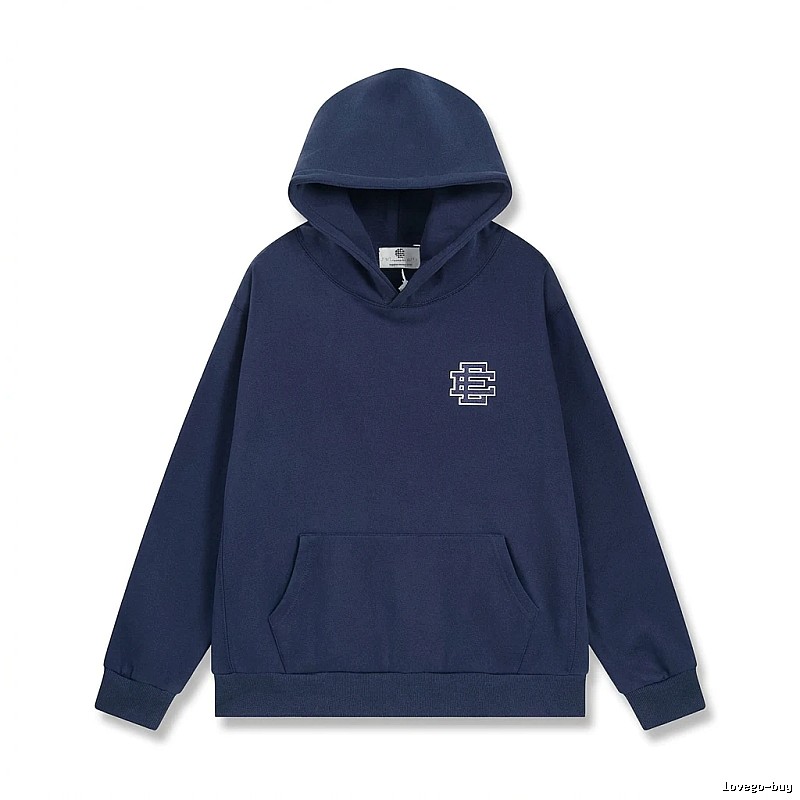 Eric Emanuel Minimalist Style Navy Blue Sweatshirt