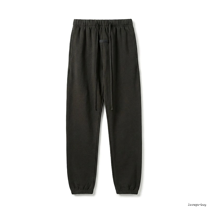 ESSENTIALS Basic Casual Black Pants