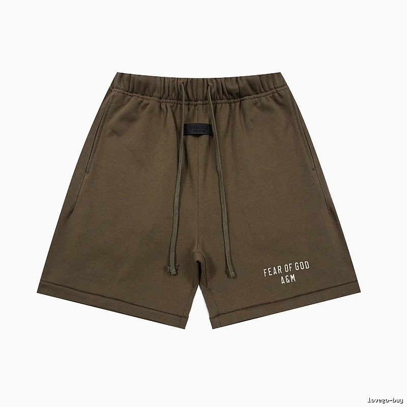 ESSENTIALS Casual Khaki Shorts