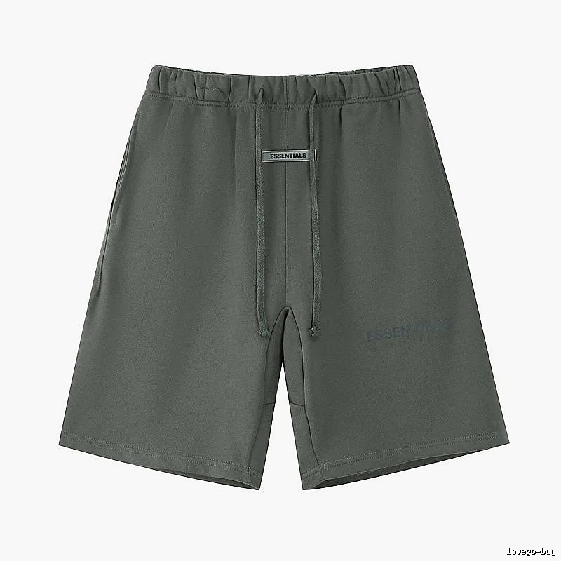 ESSENTIALS casual style dark grey shorts