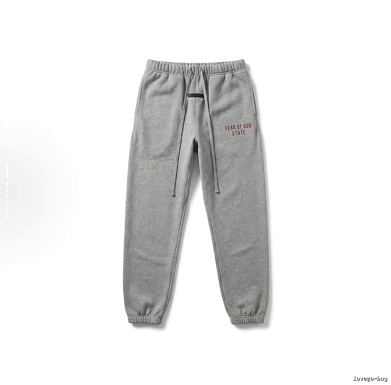 ESSENTIALS casual style grey sweatpants