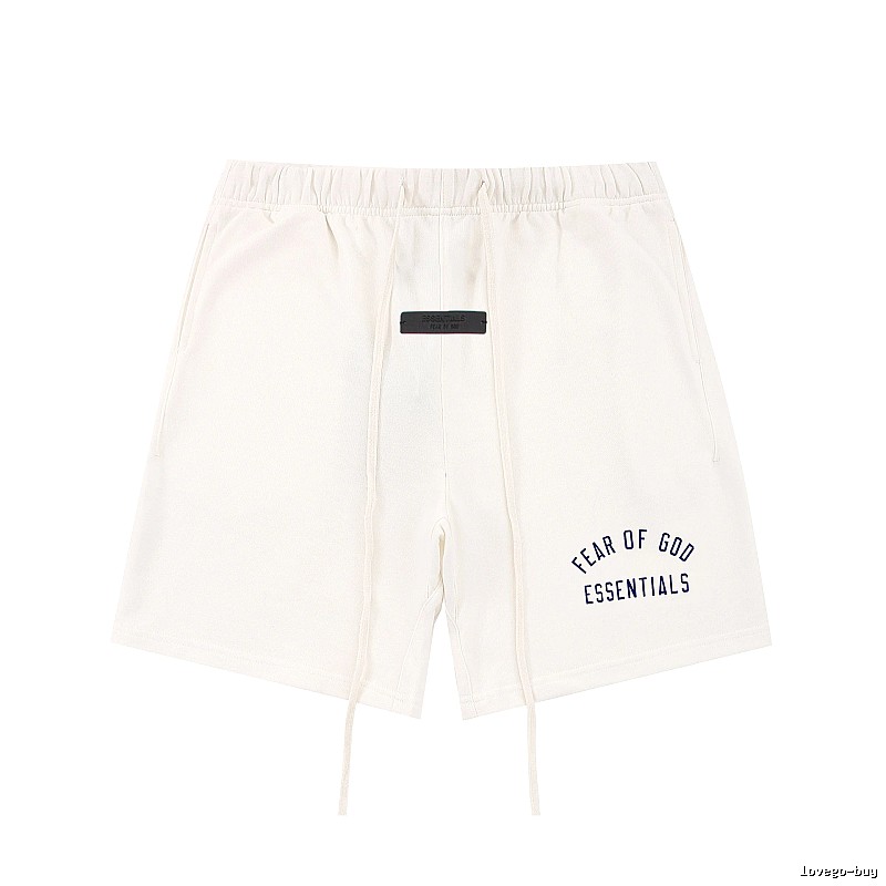 ESSENTIALS minimalist style white shorts