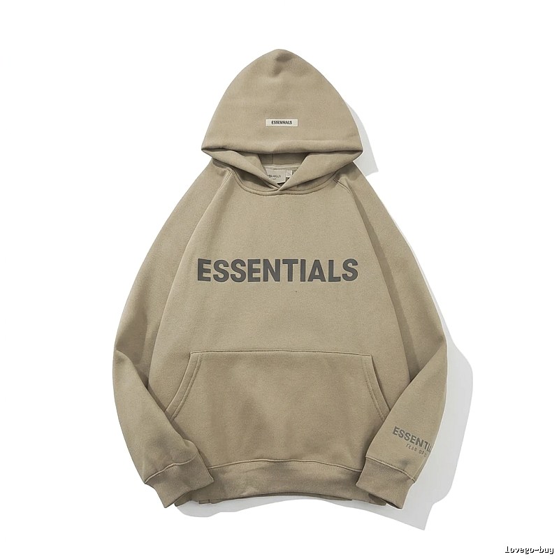 ESSENTIALS Simple Style Khaki Sweatshirt