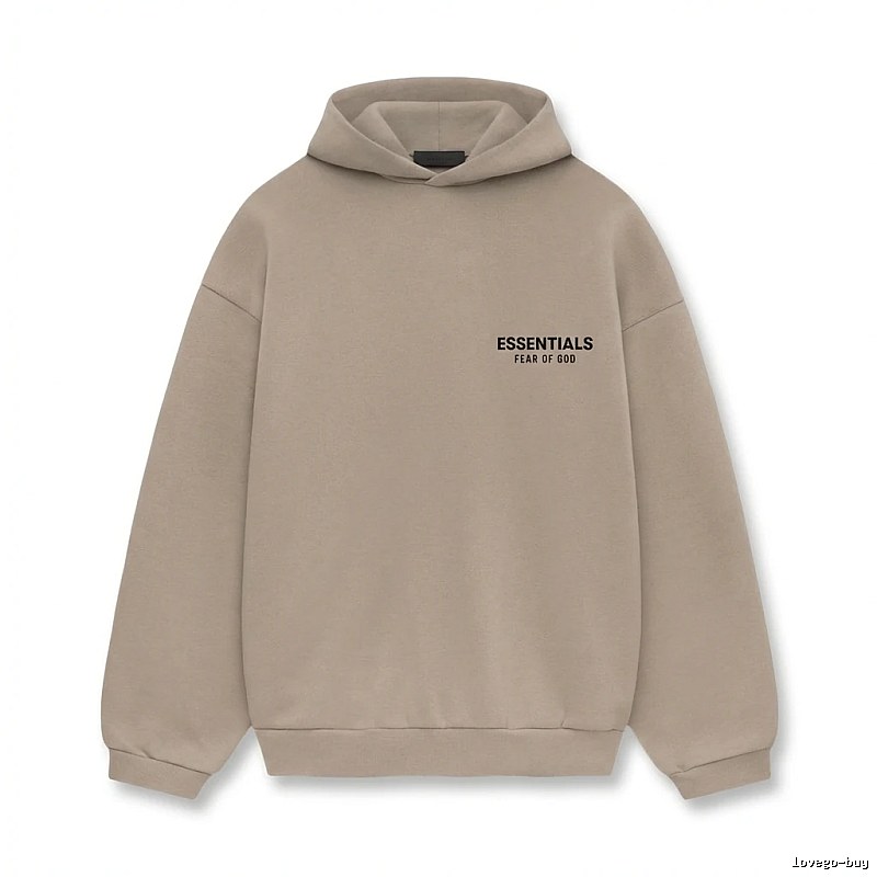 ESSENTIALS Simple Style Khaki Sweatshirt