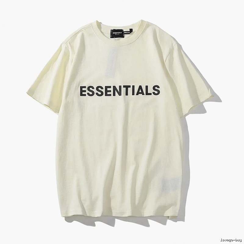 ESSENTIALS Simple White T-shirt