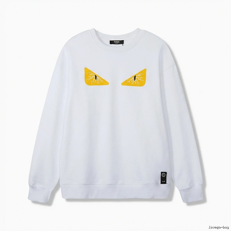 Fendi Little Monster White Sweatshirt