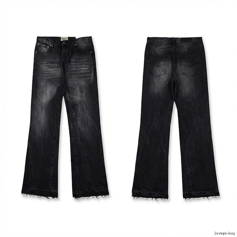 Gallery Dept. Distressed Black Jeans
