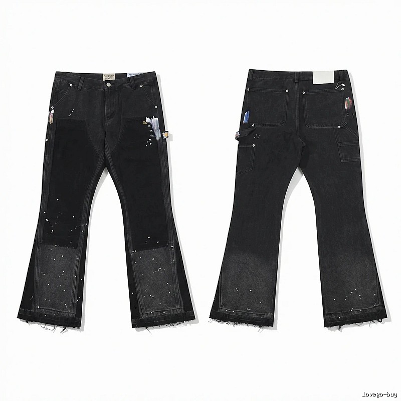 Gallery Dept Graffiti Style Black Jeans
