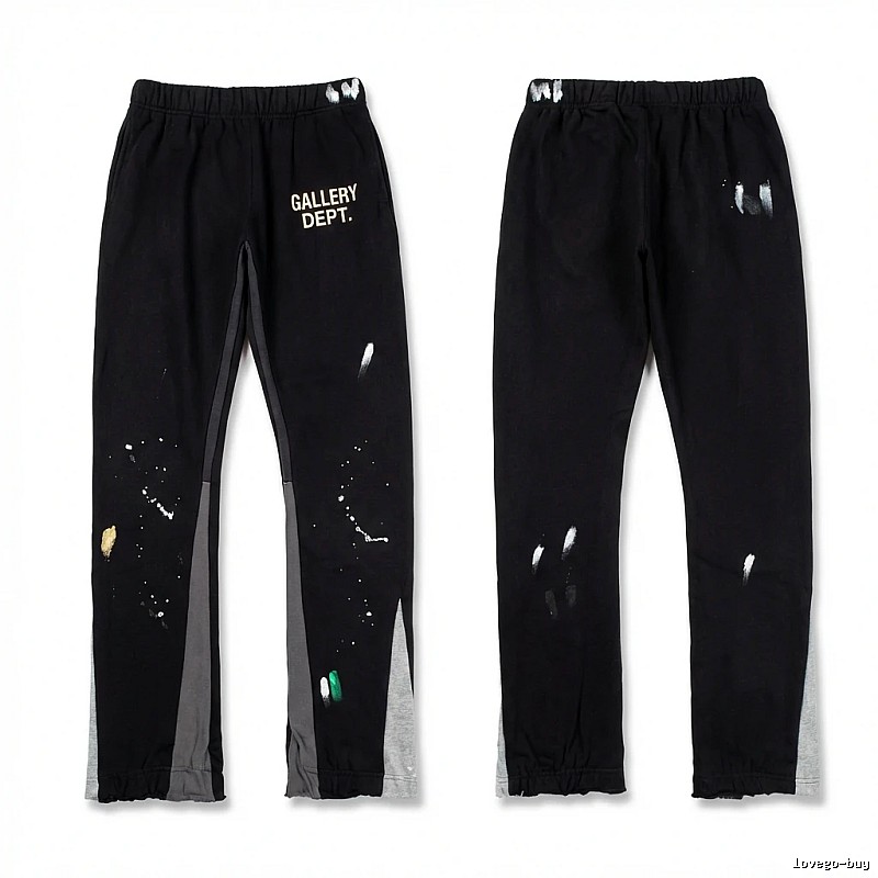 Gallery Dept Graffiti Style Black Long Pants