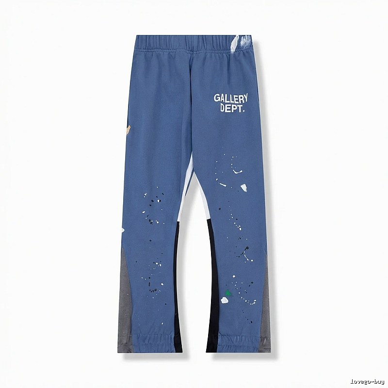 Gallery Dept Graffiti Style Blue Pants
