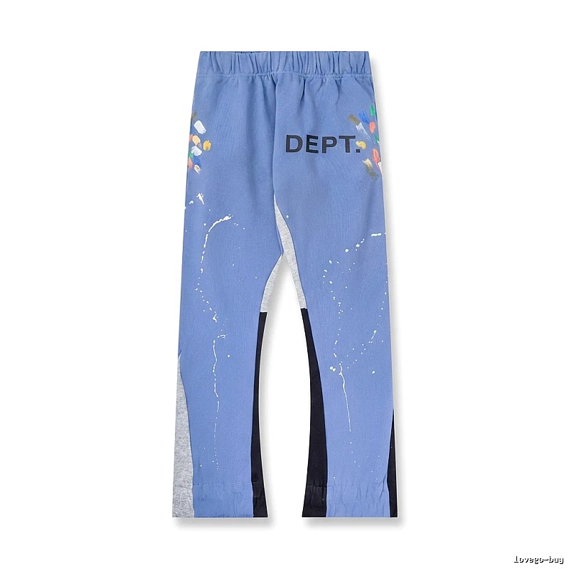 Gallery Dept Graffiti Style Blue Trousers