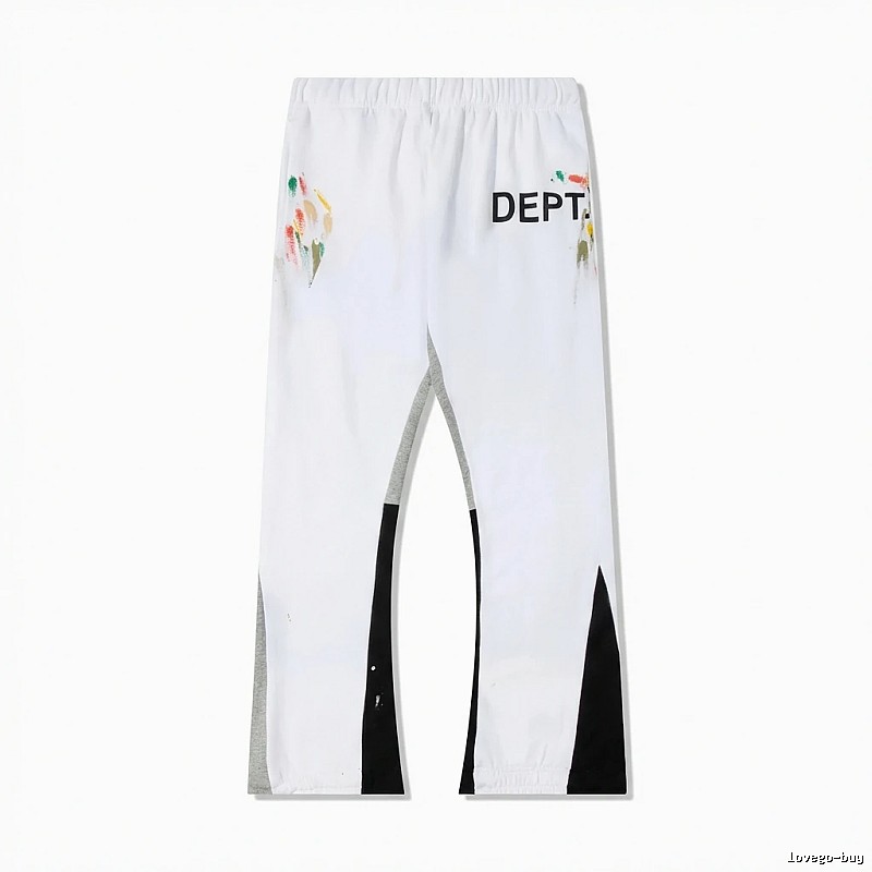 Gallery Dept Graffiti Style White Trousers