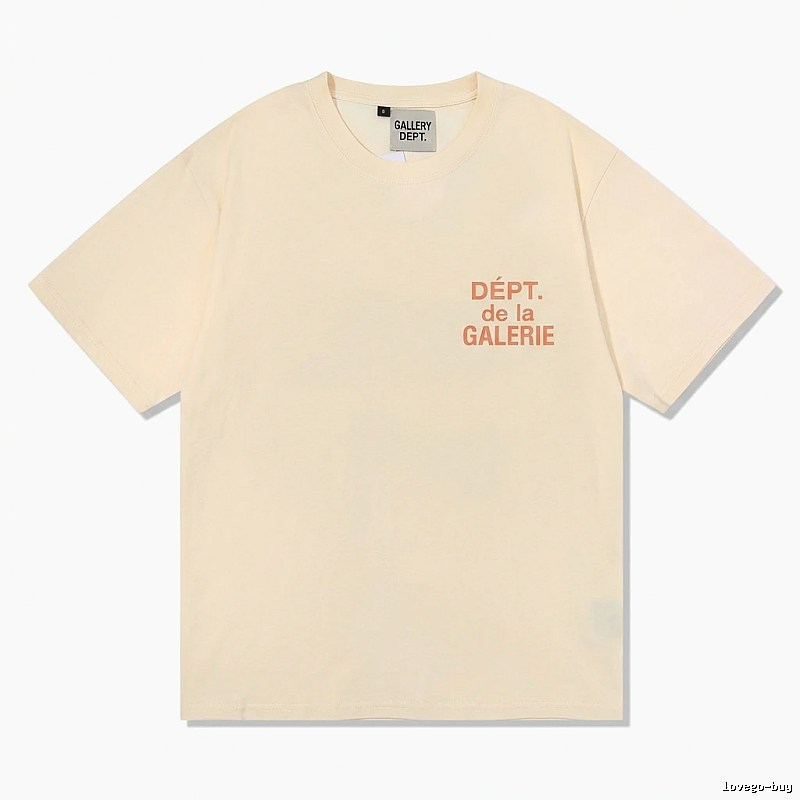 Gallery Dept minimalist style beige T-shirt