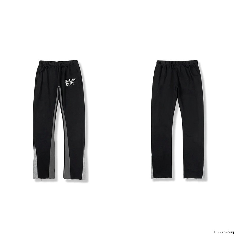 Gallery Dept. Patchwork Style Black Trousers