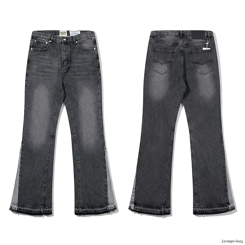 Gallery Dept Retro Style Black and Grey Jeans
