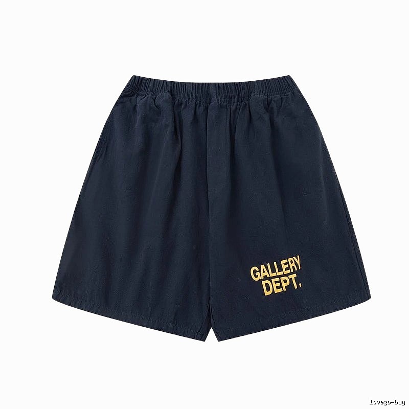 Gallery Dept Retro Style Black Shorts