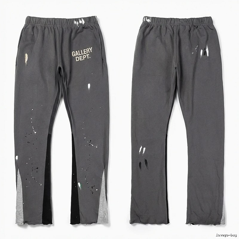 Gallery Dept Ripped Grey Sweatpants