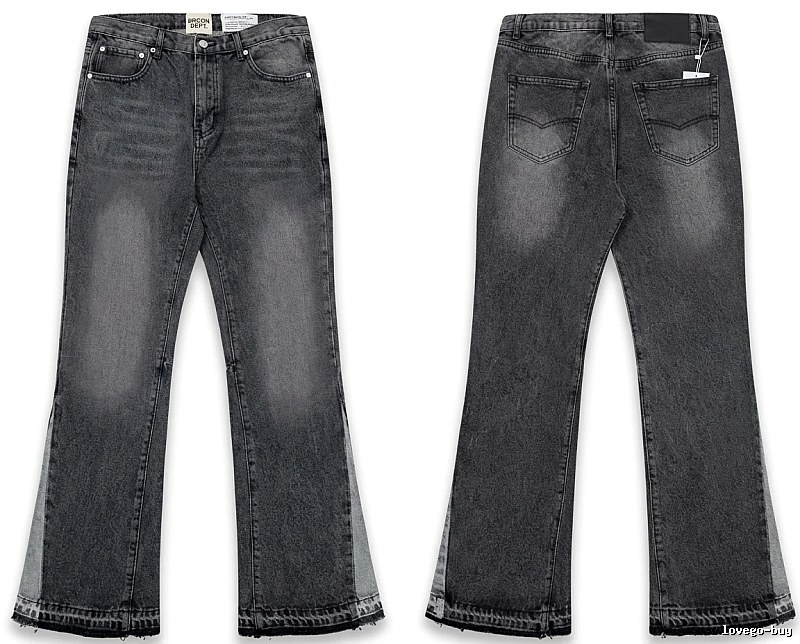 Gallery Dept. Ripped Retro Style Grey Pants