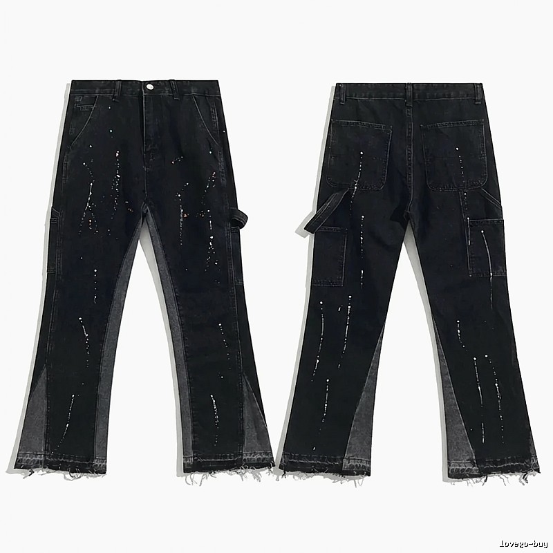 Gallery Dept Workwear Style Black Jeans