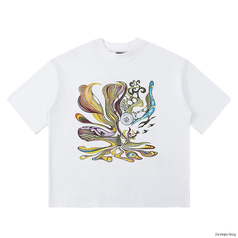 Graffiti-style White T-shirt of House of Errors
