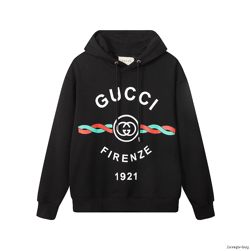 Gucci Hoodie with Black Hoodie with Gucci Firenze