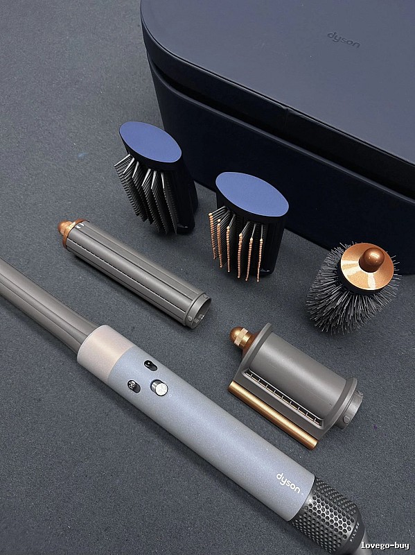 Hair Styler by Dyson with White Multi-attachment Styling Tool Set