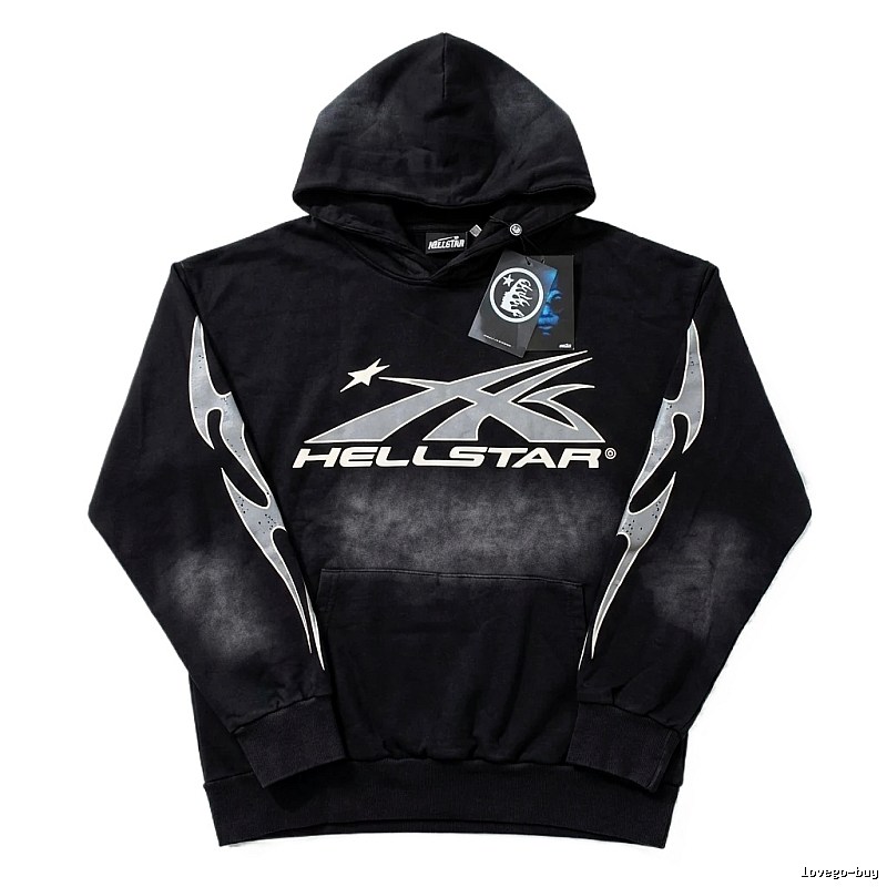 Hellstar Dark Style Black Hoodie