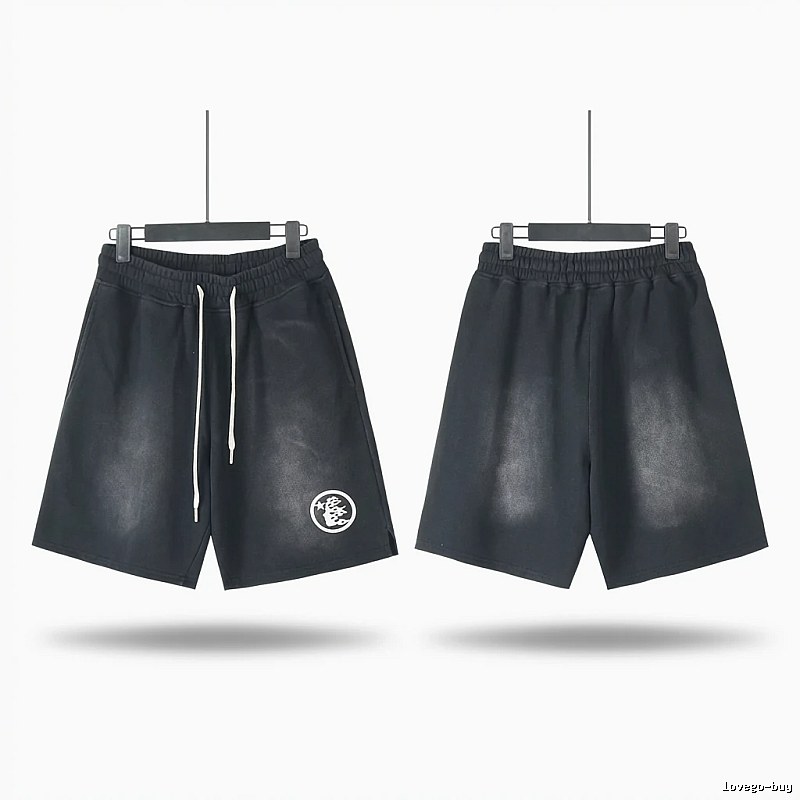 Hellstar dark style black shorts