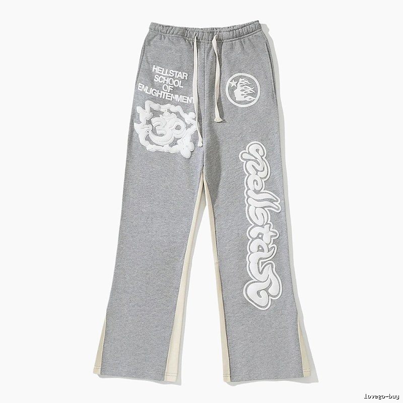 Hellstar Grey Trendy and Cool Style Long Pants
