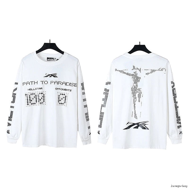 Hellstar religious style white T-shirt