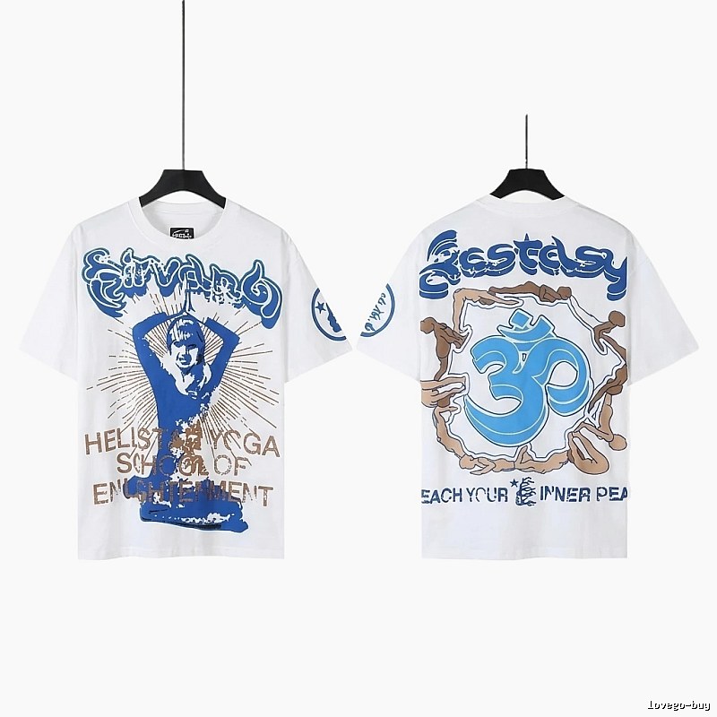 Hellstar Yoga Series White T-shirt