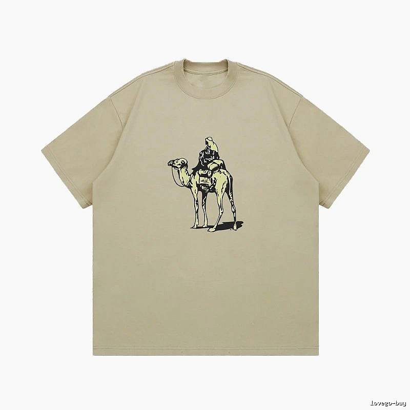 Hermes Travel Horse graphic T-shirt White Equestrian Artwork with Modern Look