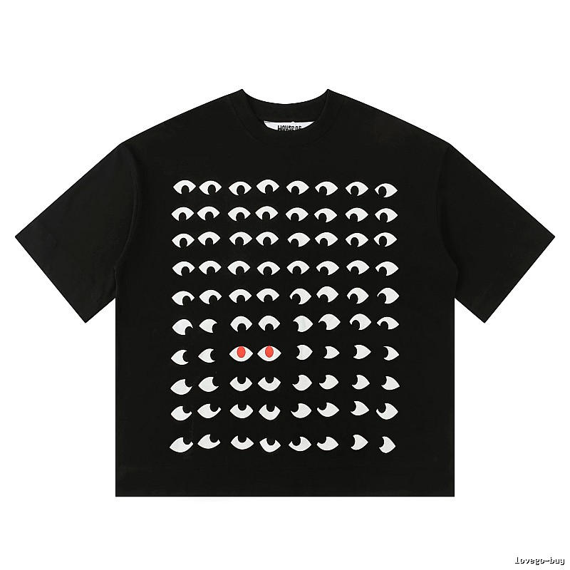 House of Errors Dark Trendy Cool Black Short-sleeve