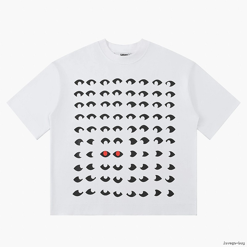 House of Errors Eye Print White T-shirt