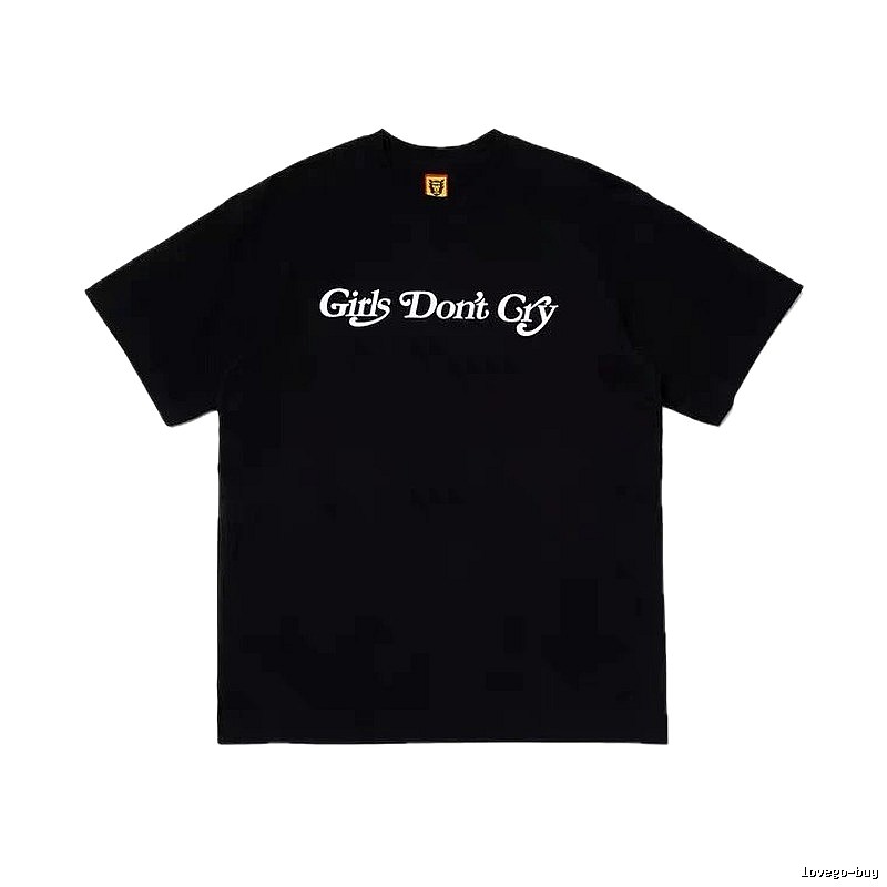 HUMAN MADE Co-branded Vintage Style Black T-Shirt