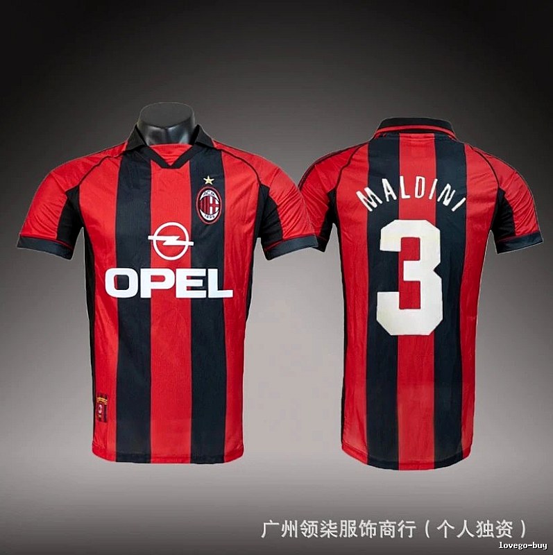 Inter Milan Daily Brehme #3 soccer jersey Blue Black Striped with Visual Detail