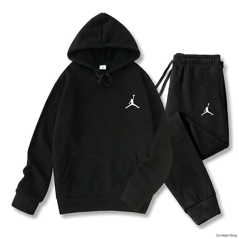 Jordan sporty black suit
