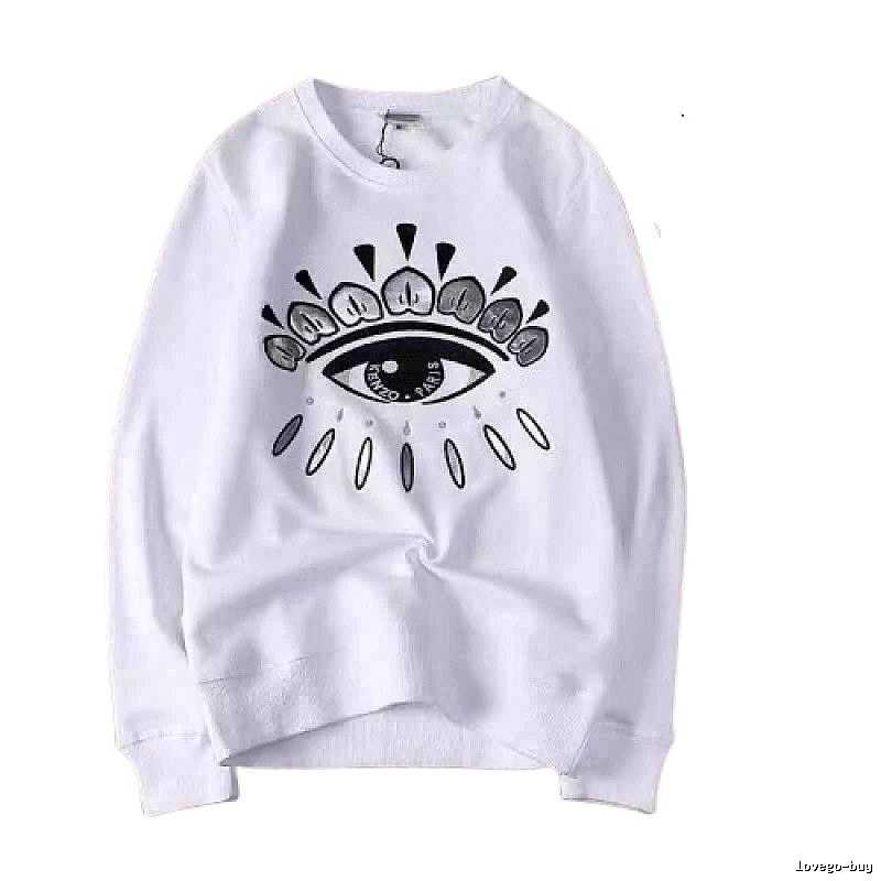 Kenzo Style Kc50 Tiger SweatShirt Logo Detail Graphic