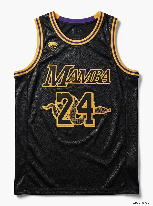 Kobe Mamba Series Black Basketball Uniforms
