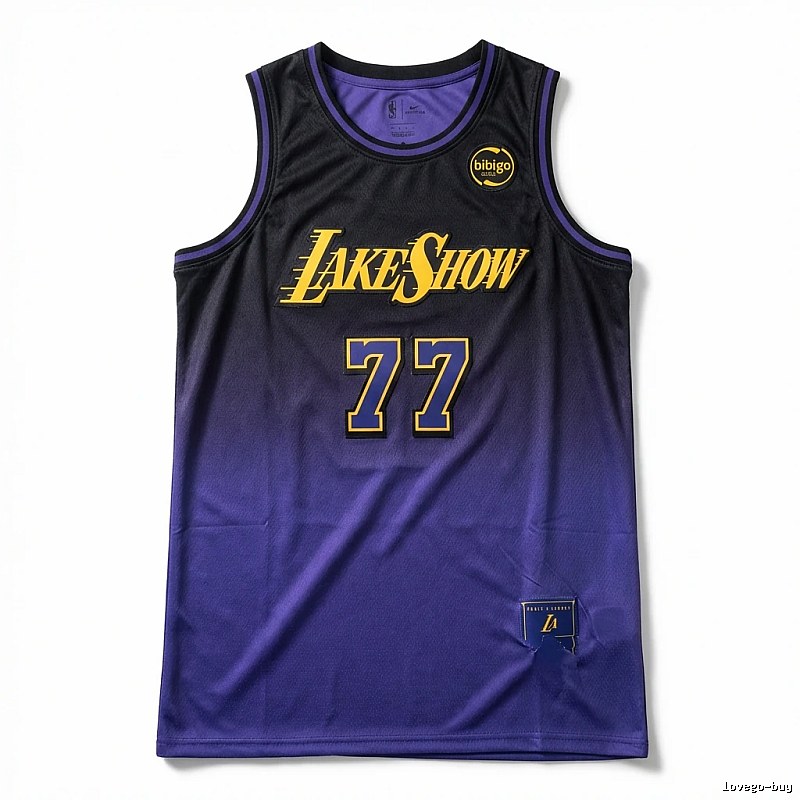 LakeShow No.77 Gradient Basketball Jersey