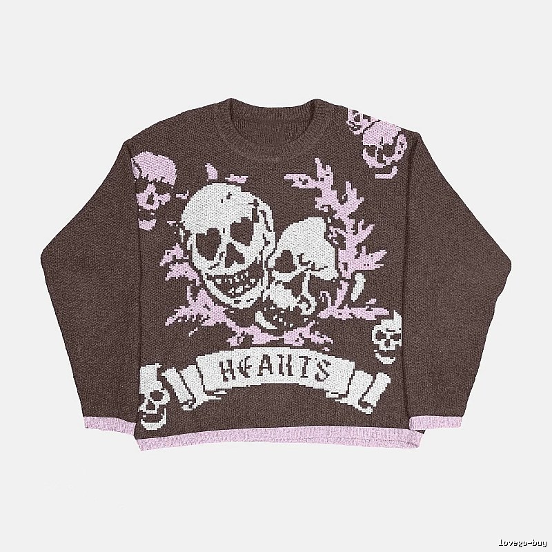 Lightweight Anime graphic sweater Black Knit Top for Trend Styling