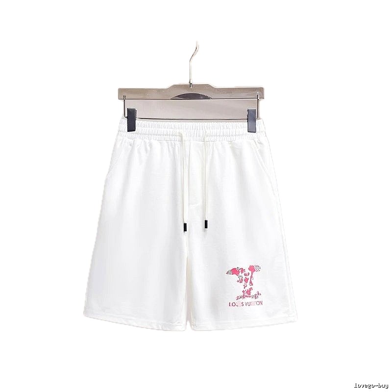 Louis Vuitton Printed Casual Style White Shorts