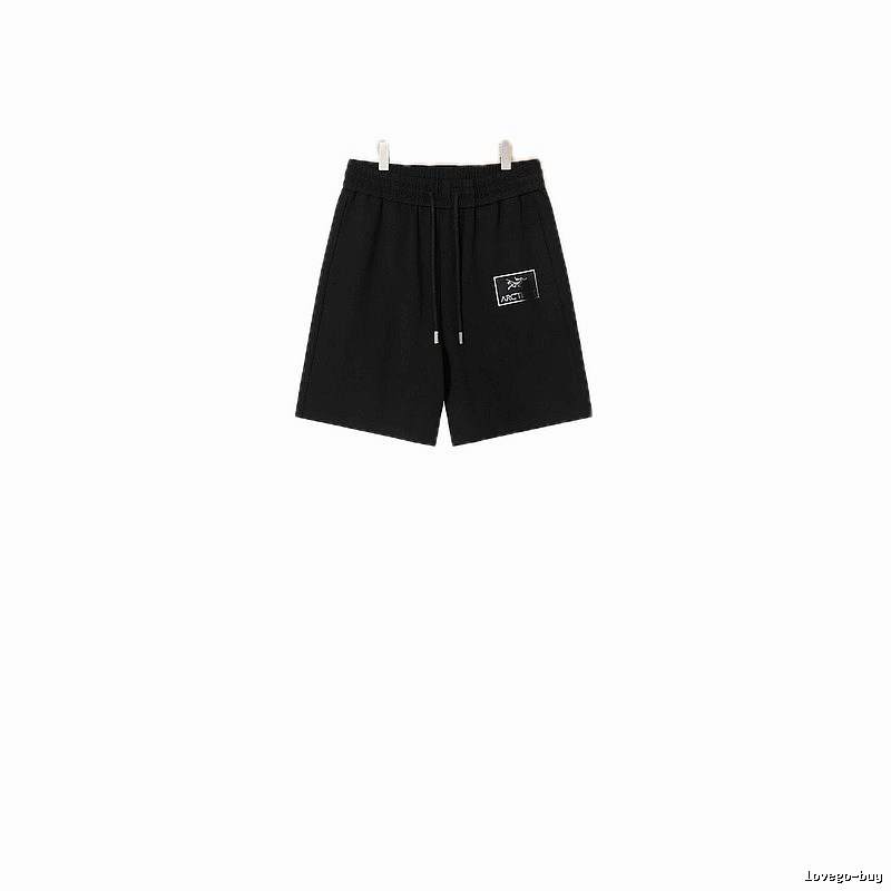 LV casual style black shorts