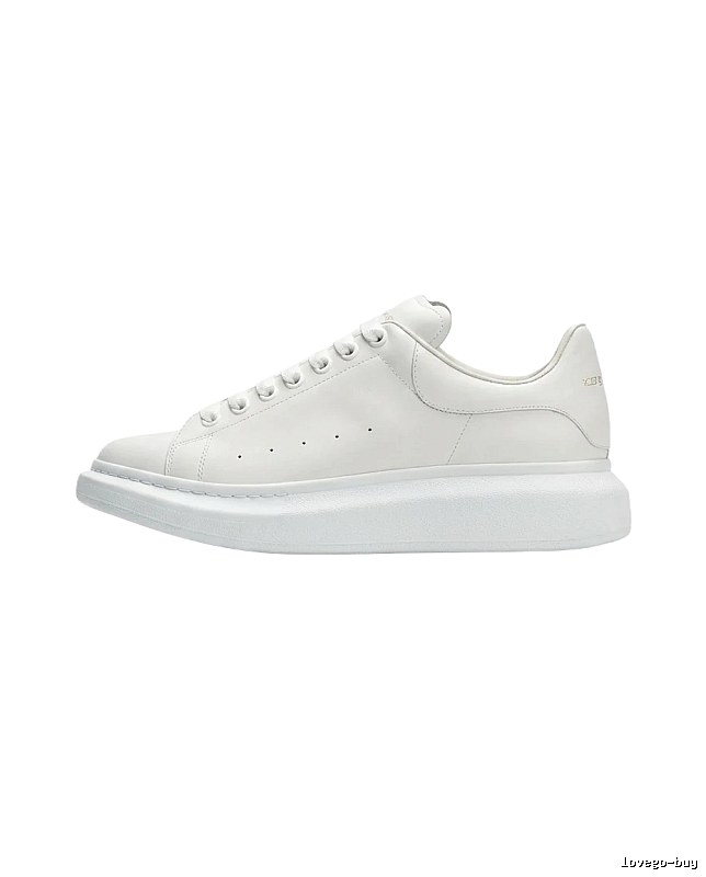 McQueen thick-soled casual small white shoes