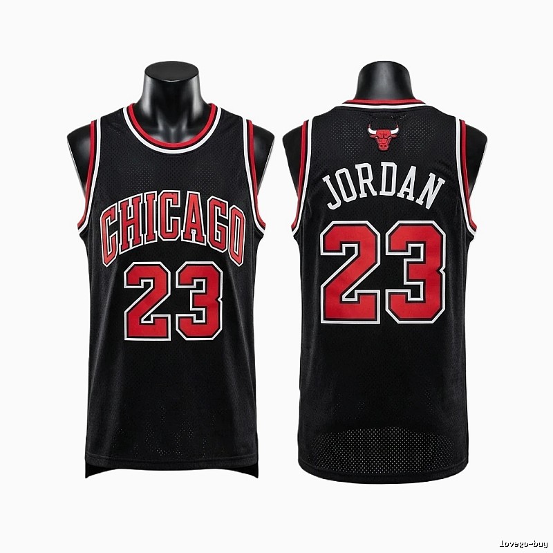 Michael Jordan Jordan No. 23 black jersey