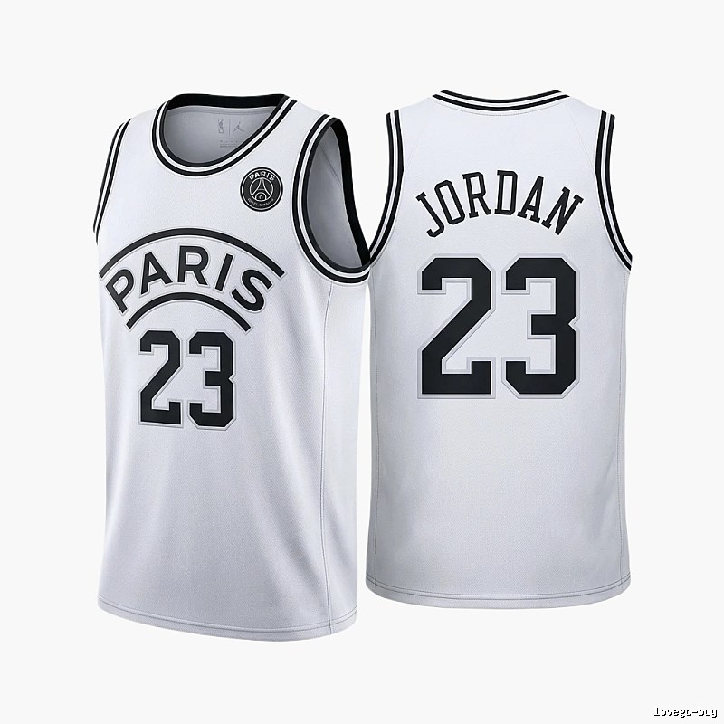 Michael Jordan retro-style white jersey